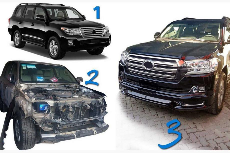 Toyota Land Cruiser 200 2007–2021 Restyling kit van LC200 2008-2015 naar LC 2016- Comfort Foto 3