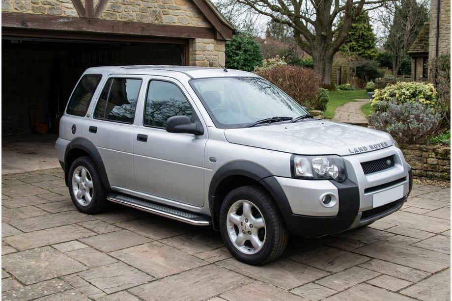 Land Rover Freelander I 1997–2006 Zijtreden Maydos V2 (2 st., aluminium/RVS) Image