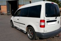 Volkswagen Caddy 2015–2020 Sidebars BB002 (set van 2, RVS) foto 2