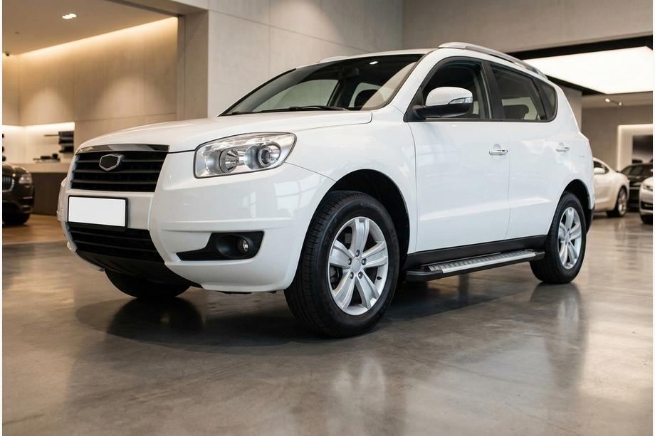 Geely Emgrand X7 2011– Side steps Allmond Grey (2 stuks, aluminium) Foto 1