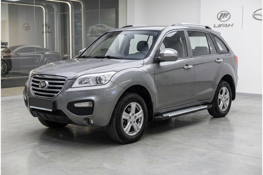 Lifan X60 2011– Side steps Allmond Grey (2 stuks, aluminium) Image