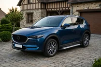 Mazda CX-5 2017–2025 Side steps Allmond Grey (2 stuks, aluminium) foto 1