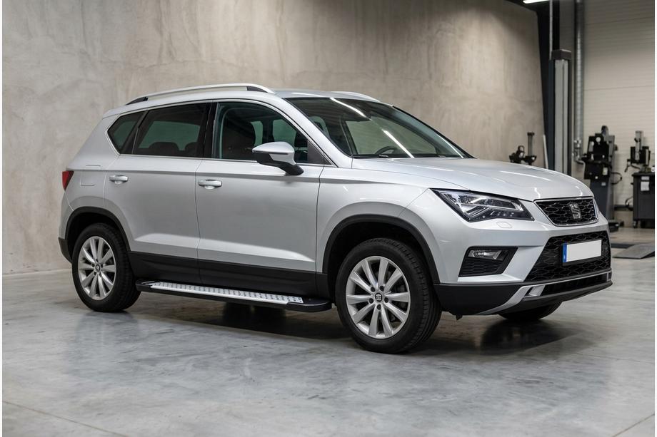 Seat Ateca 2016– Side steps Allmond Grey (2 stuks, aluminium) Image