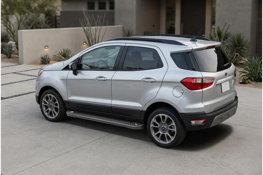 Ford EcoSport 2013–2022 Allmond Black zijtreden (2 st., aluminium) Image