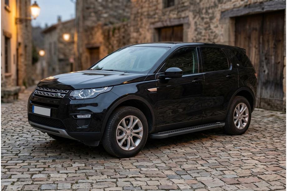 Land Rover Discovery Sport 2014– Allmond Black side steps (2 st., aluminium) Image
