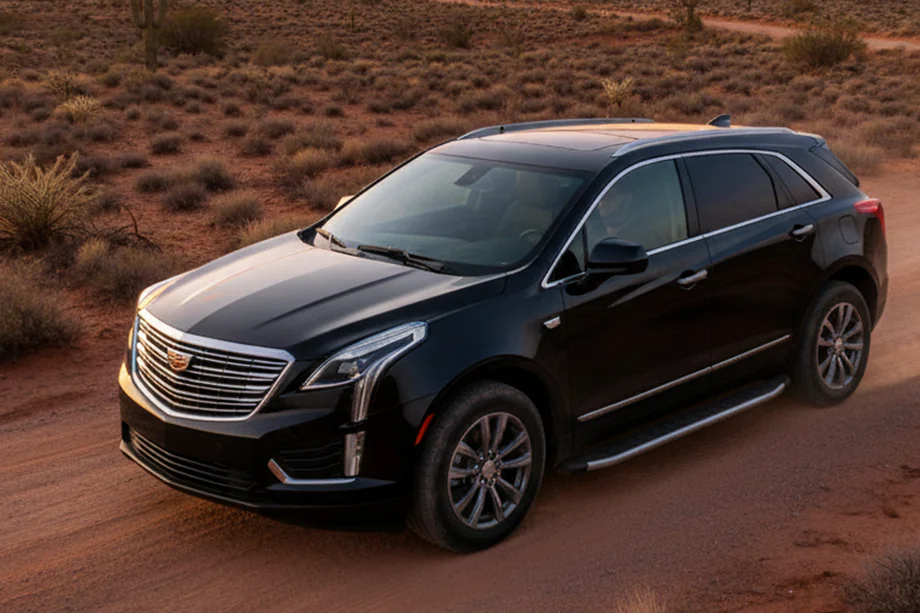Cadillac XT5 2016– Fullmond side steps (2 stuks, aluminium) Image