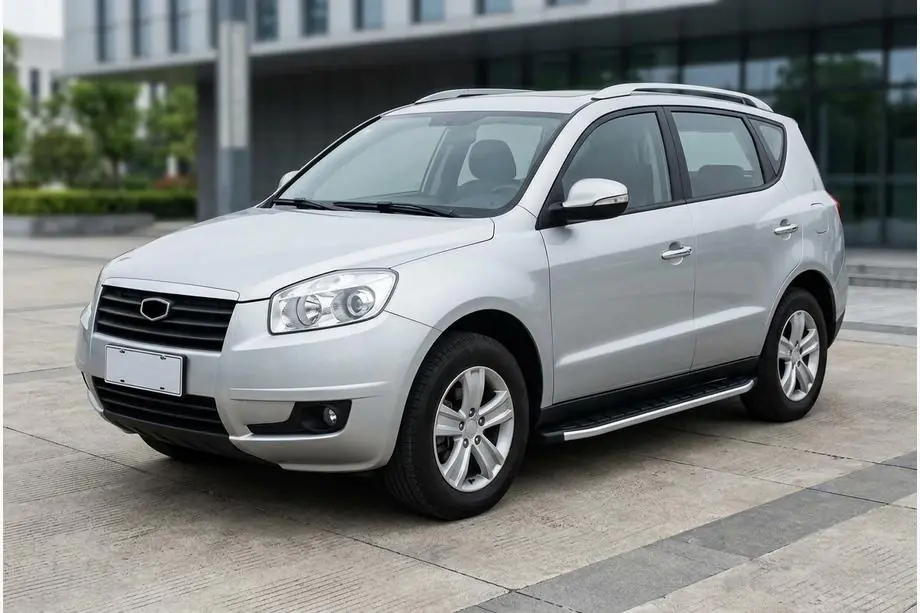 Geely Emgrand X7 2011– Fullmond side steps (2 stuks, aluminium) Image