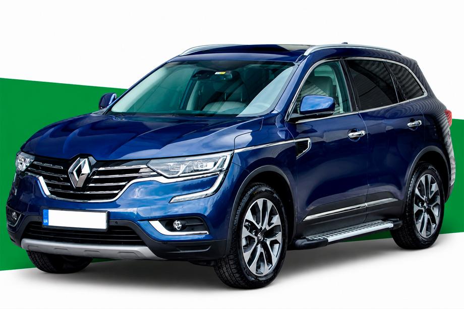 Renault Koleos 2016–2024 Line side steps (set van 2, aluminium) Image