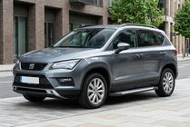 Seat Ateca 2016– Line side steps (set van 2, aluminium) foto 1