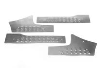 Citroen Berlingo 2008–2018 OmsaLine RVS instaplijsten (binnen) 3 stuks, OmsaLine - Italiaans roestvrij staal foto 2
