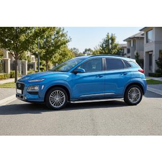 Side steps Tayga Grey (set van 2, aluminium) foto 1