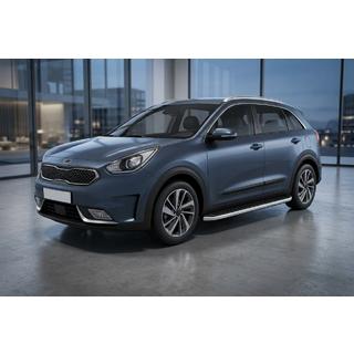 Side steps Tayga Grey (set van 2, aluminium) foto 1