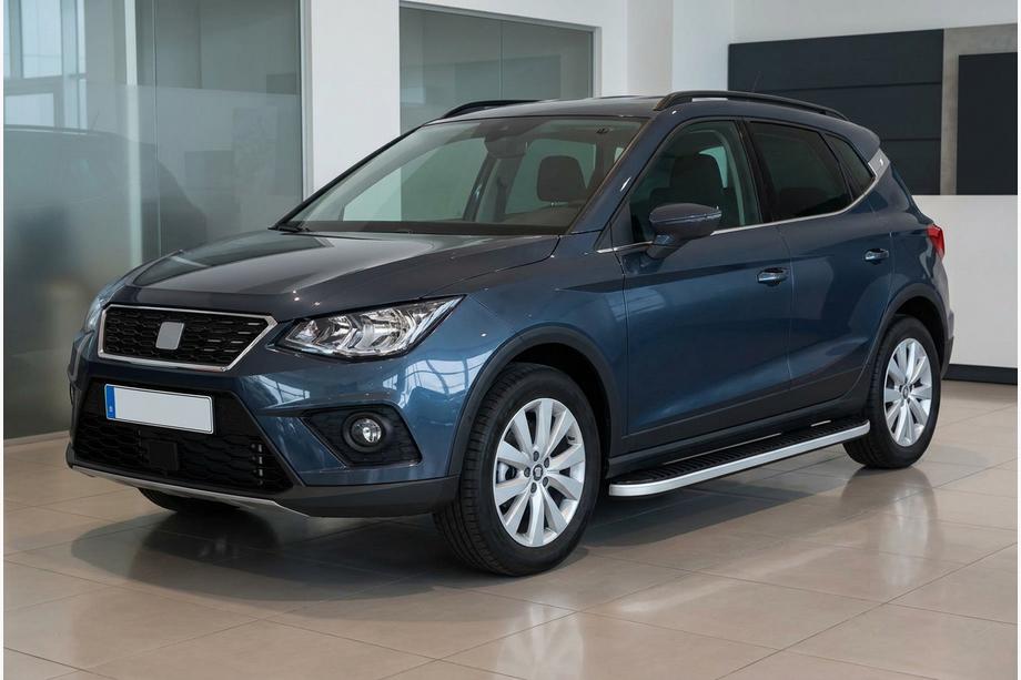 Seat Arona 2017– Side steps Tayga Grey (set van 2, aluminium) Image
