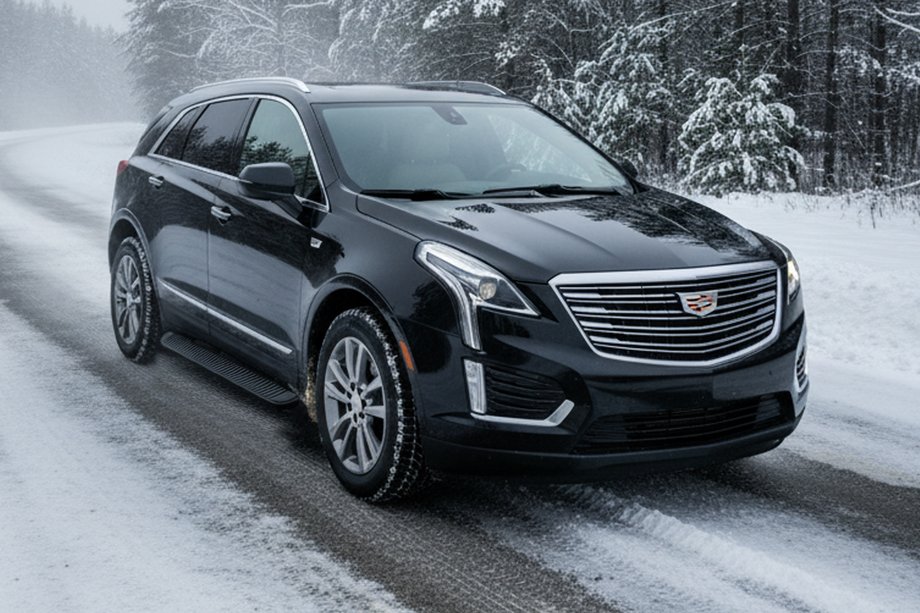 Cadillac XT5 2016– Side steps Tayga Black (2 stuks, aluminium) Image