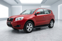 Geely Emgrand X7 2011– Side steps Tayga Black (2 stuks, aluminium) foto 1