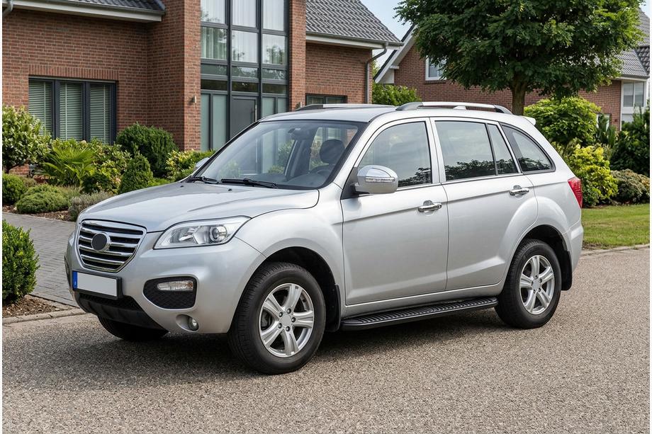 Lifan X60 2011– Side steps Tayga Black (2 stuks, aluminium) Image