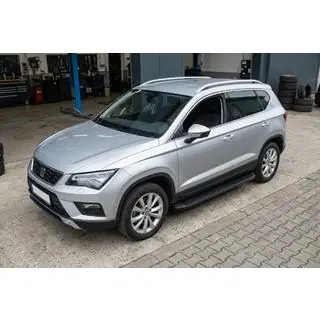 Side steps Tayga Black (2 stuks, aluminium) foto 1