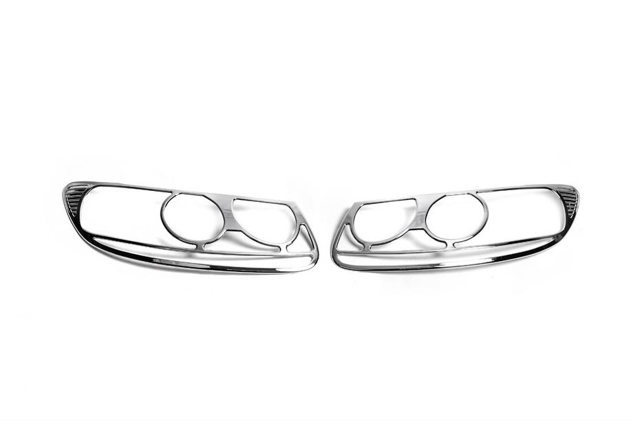 Hyundai Santa Fe 2 2006–2012 Koplamp sierlijsten (2006-2010, 2 stuks, kunststof) Image