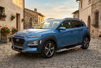 Hyundai Kona 2017–2023 Tayga V2 side steps (2 stuks, aluminium) foto 1