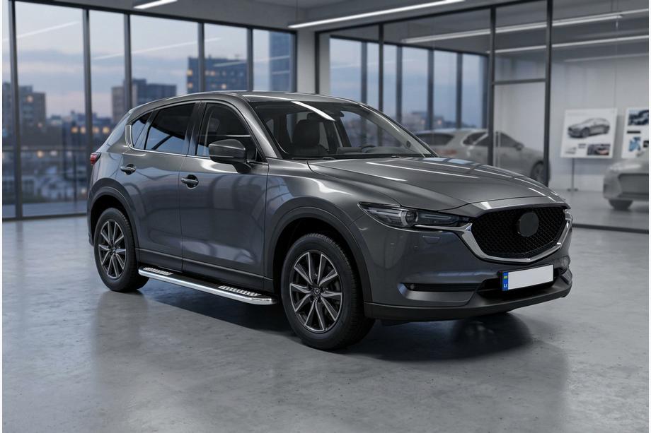 Mazda CX-5 2017–2025 Tayga V2 side steps (2 stuks, aluminium) Image
