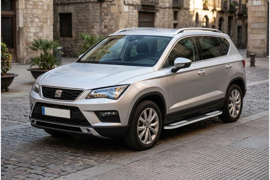 Seat Ateca 2016– Tayga V2 side steps (2 stuks, aluminium) Foto 1