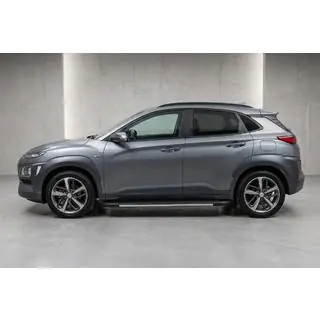 Side steps Bosphore Grey (set van 2, aluminium) Hyundai Kona 2017–2023 foto 1