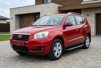 Geely Emgrand X7 2011– Duru zijtreden (set van 2, aluminium) foto 1