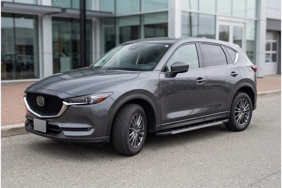 Mazda CX-5 2017–2025 Duru zijtreden (set van 2, aluminium) Image
