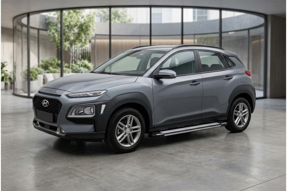 Hyundai Kona 2017–2023 Rainbow side steps (2 stuks, aluminium) Image