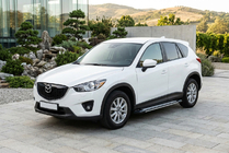 Mazda CX-5 2017–2025 Rainbow side steps (2 stuks, aluminium) foto 1