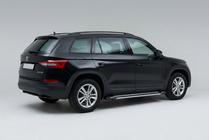 Skoda Kodiaq 2016–2023 Rainbow side steps (2 stuks, aluminium) foto 1