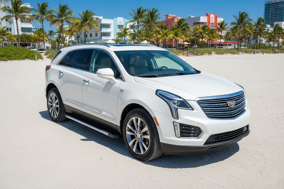 Cadillac XT5 2016– Side steps Maya V1 (2 stuks, aluminium) Image