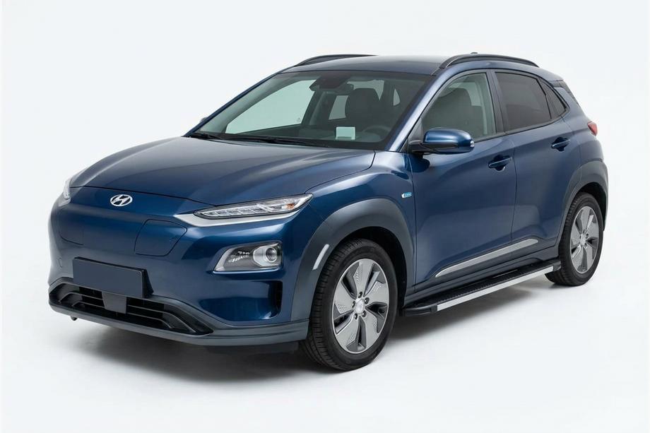 Hyundai Kona 2017–2023 Side steps Maya V1 (2 stuks, aluminium) Image