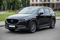 Mazda CX-5 2017–2025 Side steps Maya V1 (2 stuks, aluminium) foto 1