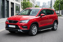 Seat Ateca 2016– Side steps Maya V1 (2 stuks, aluminium) foto 1