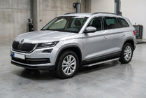 Skoda Kodiaq 2016–2023 Side steps Maya V1 (2 stuks, aluminium) foto 1