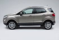 Ford EcoSport 2013–2022 Zijtreden Maya V2 (set van 2, aluminium) foto 1