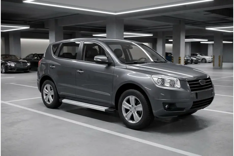 Geely Emgrand X7 2011– Zijtreden Maya V2 (set van 2, aluminium) Image
