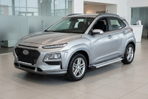 Hyundai Kona 2017–2023 Zijtreden Maya V2 (set van 2, aluminium) foto 1