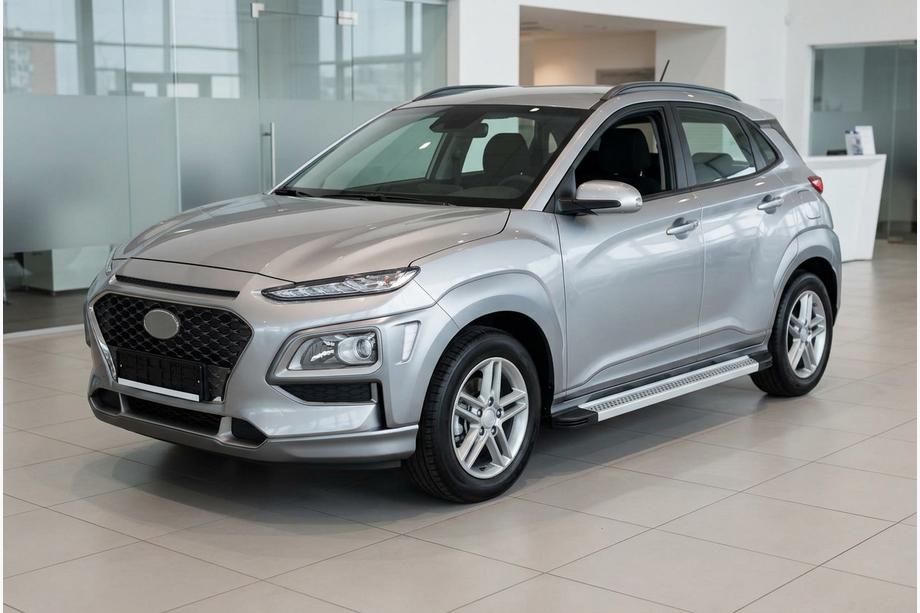Hyundai Kona 2017–2023 Zijtreden Maya V2 (set van 2, aluminium) Image