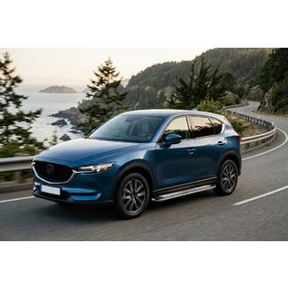 Zijtreden Maydos V2 (2 st., aluminium/RVS) Mazda CX-5 2017–2025 foto 1