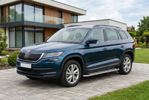 Skoda Kodiaq 2016–2023 Zijtreden Maydos V2 (2 st., aluminium/RVS) foto 1