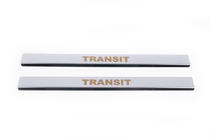 Ford Transit 2000–2014 Instaplijsten Carmos V1 (set 2 stuks, RVS) foto 2