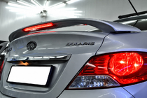 Hyundai Accent 2011–2017 Spoiler Niken V2 (spuitklaar) foto 4