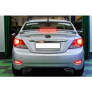 Spoiler Niken V2 (spuitklaar) Hyundai Accent 2011–2017 foto 1