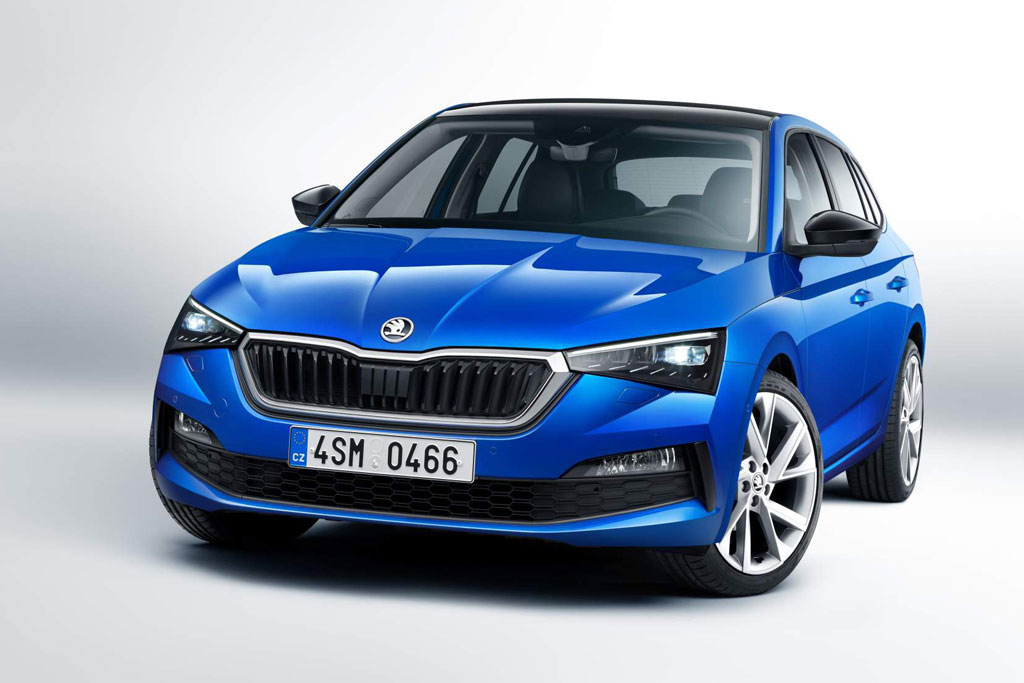 Nieuwe hatchback Skoda Scala in het modellenaanbod van het merk