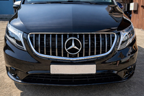 Mercedes Vito/V-klasse W447 2014– Voorgrille GT Panamericana Chroom (2014-2023 voor Vito W447) foto 1