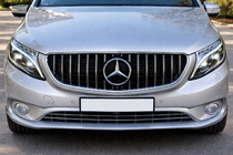 Mercedes Vito/V-klasse W447 2014– Voorgrille GT Panamericana Chroom (2014-2023 voor Vito W447) foto 4