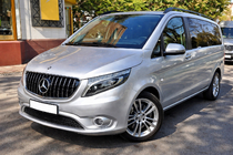 Mercedes Vito/V-klasse W447 2014– Voorgrille GT Panamericana Chroom (2014-2023 voor Vito W447) foto 5