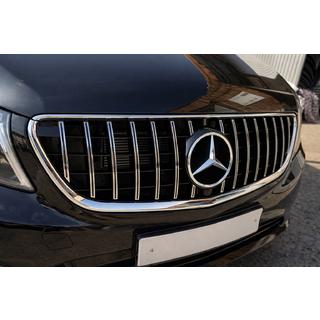 Voorgrille GT Panamericana Chroom (2014-2023 voor Vito W447) Mercedes Vito/V-klasse W447 2014– foto 2